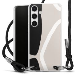 Carry Case Transparent Fabric black/silver