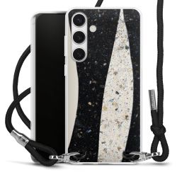 Carry Case Transparent Fabric black/silver