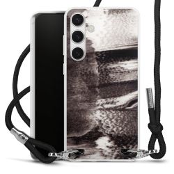 Carry Case Transparent Fabric black/silver