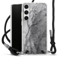 Carry Case Transparent Fabric black/silver