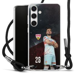 Carry Case Stoff schwarz/silber