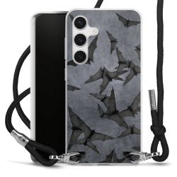 Carry Case Transparent Fabric black/silver