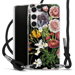 Carry Case Transparent Fabric black/silver