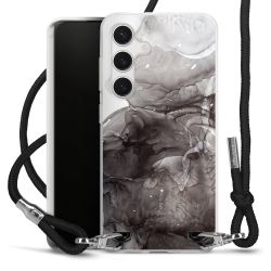 Carry Case Transparent Fabric black/silver