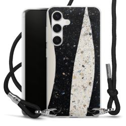 Carry Case Transparent Fabric black/silver