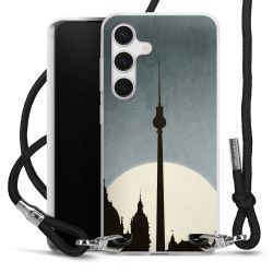 Carry Case Transparent Fabric black/silver