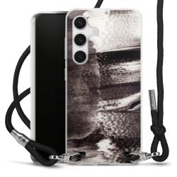 Carry Case Transparent Fabric black/silver