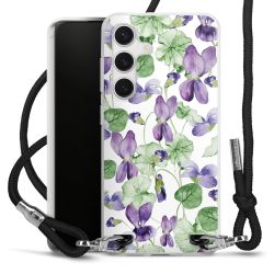 Carry Case Transparent Fabric black/silver