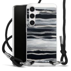 Carry Case Transparent Fabric black/silver