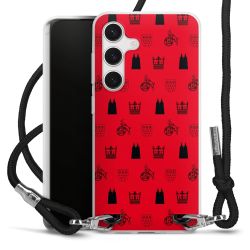 Carry Case Stoff schwarz/silber