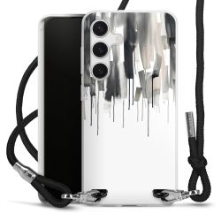 Carry Case Transparent Fabric black/silver