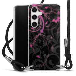 Carry Case Transparent Fabric black/silver