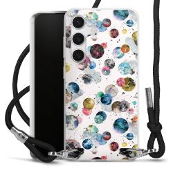 Carry Case Transparent Fabric black/silver