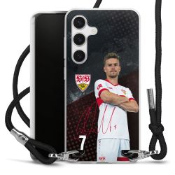 Carry Case Stoff schwarz/silber