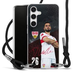 Carry Case Stoff schwarz/silber