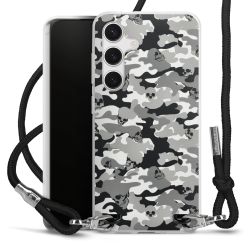 Carry Case Transparent Fabric black/silver