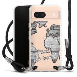 Carry Case Transparent Fabric black/silver