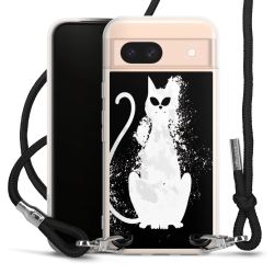 Carry Case Transparent Fabric black/silver