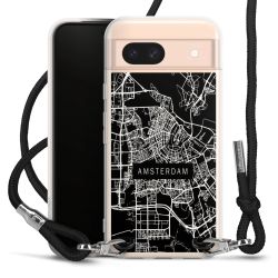 Carry Case Transparent Fabric black/silver