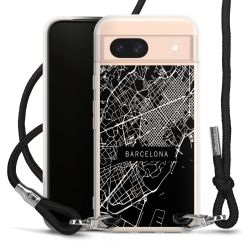 Carry Case Transparent Fabric black/silver