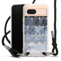 Carry Case Transparent Fabric black/silver