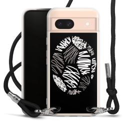 Carry Case Transparent Fabric black/silver