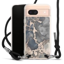 Carry Case Transparent Fabric black/silver