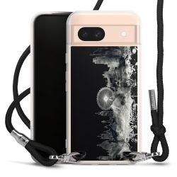 Carry Case Transparent Fabric black/silver