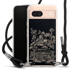 Carry Case Stoff schwarz/silber