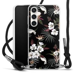 Carry Case Transparent Fabric black/silver