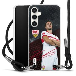 Carry Case Stoff schwarz/silber