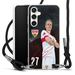 Carry Case Stoff schwarz/silber