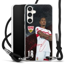 Carry Case Stoff schwarz/silber