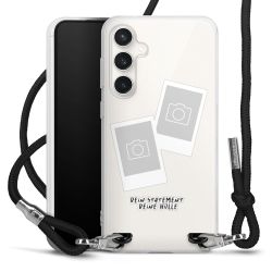 Carry Case Stoff schwarz/silber