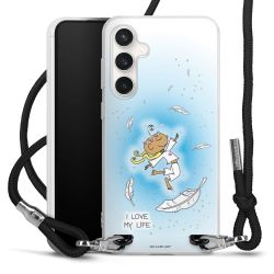 Carry Case Stoff schwarz/silber