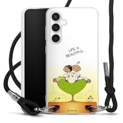 Carry Case Stoff schwarz/silber