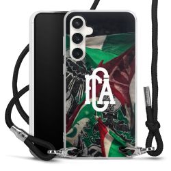 Carry Case Stoff schwarz/silber