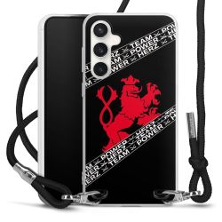 Carry Case Stoff schwarz/silber