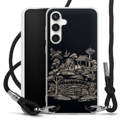 Carry Case Stoff schwarz/silber