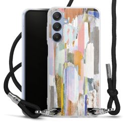 Carry Case Transparent Fabric black/silver