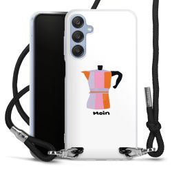 Carry Case Stoff schwarz/silber