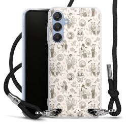 Carry Case Fabric black/silver