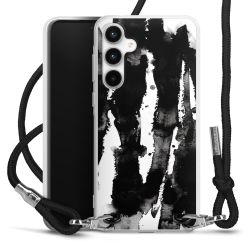 Carry Case Transparent Fabric black/silver