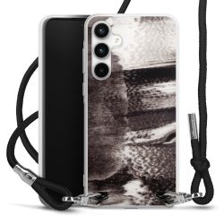 Carry Case Transparent Fabric black/silver