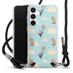 Carry Case Stoff schwarz/silber