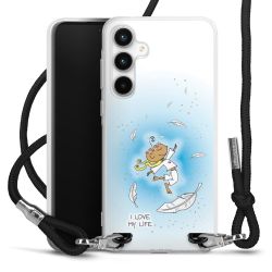 Carry Case Stoff schwarz/silber