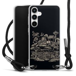 Carry Case Stoff schwarz/silber