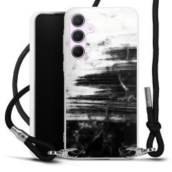 Carry Case Transparent Fabric black/silver