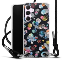 Carry Case Transparent Fabric black/silver