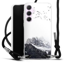 Carry Case Transparent Fabric black/silver